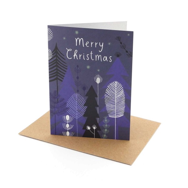 Weihnachtskarte / Klappkarte "Merry Christmas"