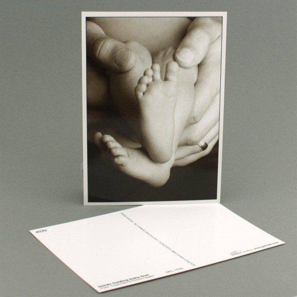 Postkarte "Babyfüsschen