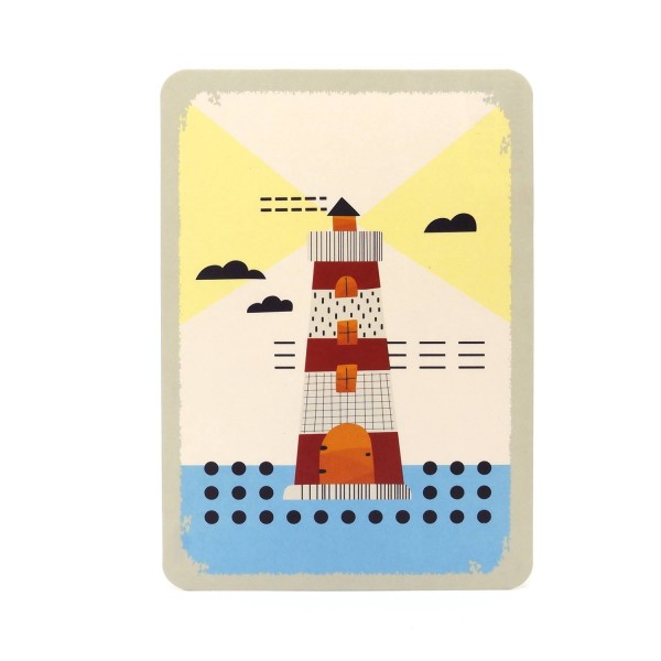 Postkarte "Leuchtturm"